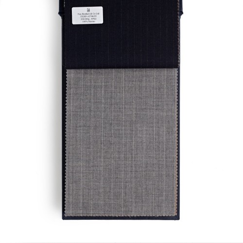 Golden Fox Grey Pinstripe